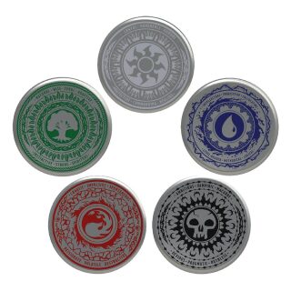 Σουβέρ Metal Coaster - Magic the Gathering - Mana Symbols (8pcs)