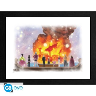 Framed Print - One Piece - Going Merry (Thank You Merry!) (30x40cm)