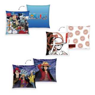 Μαξιλάρια Καναπέ Cushions - One Piece - Monkey D. Luffy (40x40cm) (3-Pack)