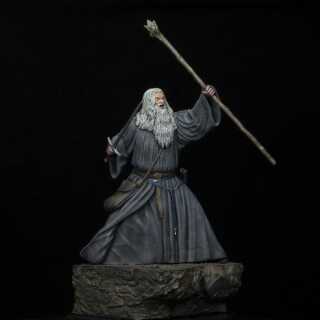 Φιγούρα Statue SD Toys - Lord of the Rings - Gandalf in Moria (18cm)
