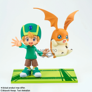 Φιγούρα Banpresto Digimon - DXF Adventure Archives - Takeru with Patamon (11cm)