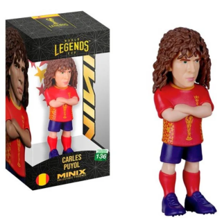 Φιγούρα Minix Figure - Football - Wolrd Cup Legends - Spain - Carles Puyol #136 (22cm)