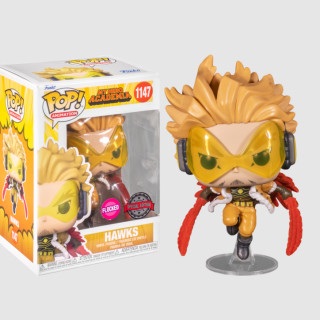 Φιγούρα Funko POP! My Hero Academia - Hawks (Flocked) (Special Edition) #1147