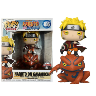 Φιγούρα Funko POP! Rides Naruto Shippuden - Naruto on Gamakichi (Special Edition) #106