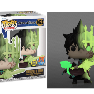Φιγούρα Funko POP! Black Clover - Yuno (Spirit of Zephyr) (Glows in the Dark) (PX Previews Exclusive) #1422