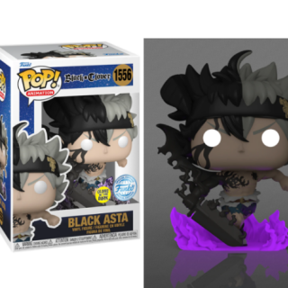 Φιγούρα Funko POP! Black Clover - Black Asta (Glows in the Dark) (Funko Special Edition) #1556