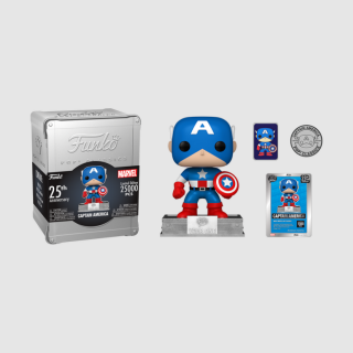 Συλλεκτικό Funko Box - POP! Classics - Funko 25th Anniversary - Marvel - Captain America (Limited Edition 25.000 Pieces)