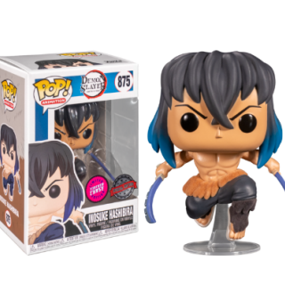 Φιγούρα Funko POP! Demon Slayer - Inosuke Hashibira (Flocked Chase) (Special Edition) #875 (1+1 Pack)