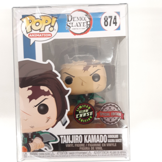 Φιγούρα Funko POP! Demon Slayer - Tanjiro Kamado (Hinokami Kagura Dance) (Funko Special Edition) (Glow Chase) #874 (1+1 Pack)