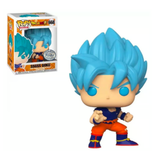 Φιγούρα Funko POP! Dragon Ball Super - SSGSS Goku (Special Edition) #668