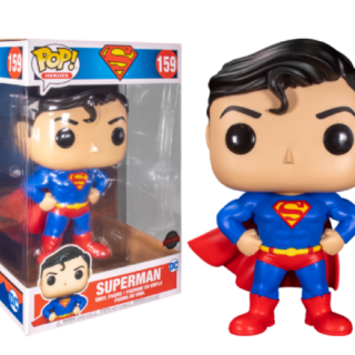 Φιγούρα Funko POP! Jumbo (25cm) DC Heroes - Superman (Special Edition) #159