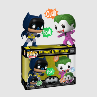Φιγούρα Funko POP! DC Heroes - Batman 85th Anniversary - Batman and The Joker (1966) (Funko Special Edition) 2-Pack