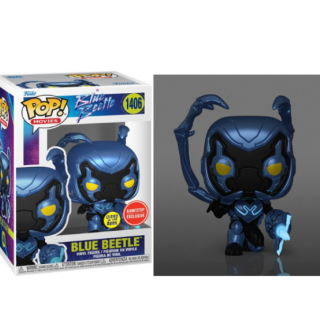 Φιγούρα Funko POP! DC Heroes - Blue Beetle - Blue Beetle (Glows in the Dark) (Gamestop Exclusive) #1406