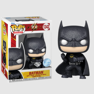 Φιγούρα Funko POP! DC Heroes - The Flash (2023) - Batman (Keaton) (Diamond Collection) (Funko Special Edition) #1342