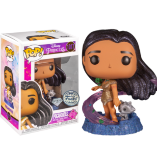 Φιγούρα Funko POP! Disney - Ultimate Princess - Pocahontas (with Flit & Meeko) (Diamond Collection) (Funko Special Edition) #1017
