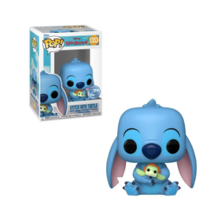Φιγούρα Funko POP! Disney - Lilo and Stitch - Stitch with Turtle (Funko Special Edition) #1353