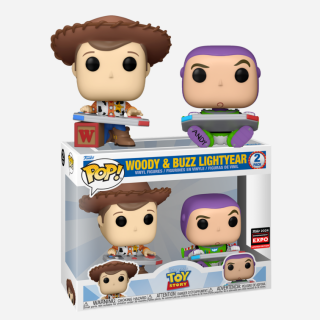 Φιγούρα Funko POP! Disney - Toy Story - Woody and Buzz Lightyear (Playing Video Games) (Entertainment Expo 2024 Limited Edition) 2-Pack