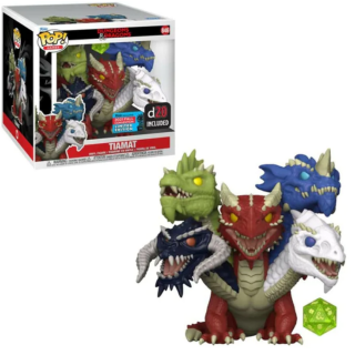 Φιγούρα Funko POP! Super (15cm) Dungeons & Dragons - Tiamat (With D20) (2021 Fall Convention Limited Edition) #846
