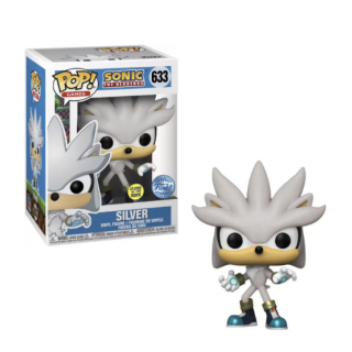 Φιγούρα Funko POP! Sonic the Hedgehog - Silver (Glows in the Dark) (Special Edition) #633