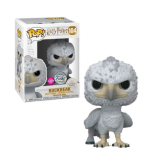 Φιγούρα Funko POP! Harry Potter - Buckbeak (Black Eyes) (Flocked) (Special Edition) #104