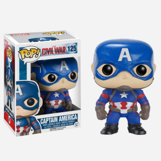 Φιγούρα Funko POP! Marvel - Captain America 3 - Civil War - Captain America #125