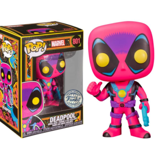 Φιγούρα Funko POP! Marvel - Deadpool (Black Light) (Funko Special Edition) #801