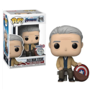 Φιγούρα Funko POP! Marvel - Avengers Endgame - Old Man Steve (Captain America) (Year of the Shield) (Special Edition) #915