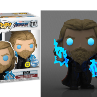 Φιγούρα Funko POP! Marvel - Avengers Endgame - Thor (with Thunder and Mjolnir) (Glows in the Dark) (Special Edition) #1117