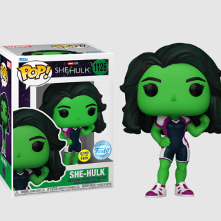 Φιγούρα Funko POP! Marvel - She-Hulk - She-Hulk (in Super Suit) (Glows in the Dark) (Funko Special Edition) #1126