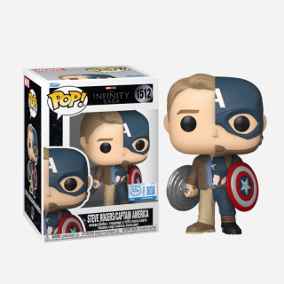 Φιγούρα Funko POP! Marvel - Infinity Saga - Steve Rogers / Captain America (Split) (Special Edition) #1512