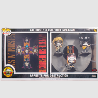 Φιγούρα Funko POP! Albums Deluxe Covers - Guns N Roses - Appetite for Destruction - Axl Rose / Slash / Duff McKagan (Special Edition) #21