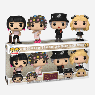 Φιγούρα Funko POP! Queen - I Want to Break Free - Freddie Mercury / Brian May / John Deacon / Roger Taylor 4-Pack