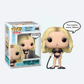 Φιγούρα Funko POP! Rocks - Britney Spears (Sayings - You Better Work, B!tch!) #495