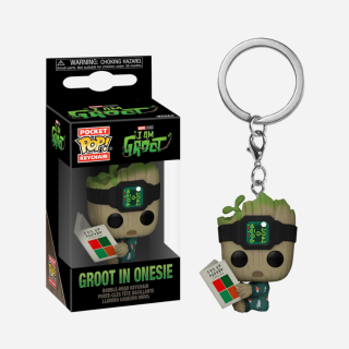 Φιγούρα Funko Pocket POP! Marvel - I Am Groot - Groot in Onesie (with Book) Vinyl Figure Keychain