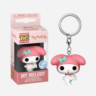 Μπρελόκ Φιγούρα Funko Pocket POP! Keychain My Melody - My Melody (with Flower)