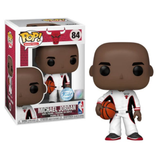 Φιγούρα Funko POP! NBA - Chicago Bulls - Michael Jordan (White Warm-Ups) (Funko Special Edition) #84