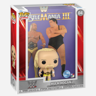 Φιγούρα Funko POP! WWE Covers Wrestlemania III - Hulk Hogan (Funko Special Edition) #04