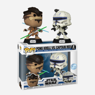 Φιγούρα Funko POP! Star Wars - Pong Krell Vs Captain Rex (Clone Wars) (Funko Special Edition) 2-Pack