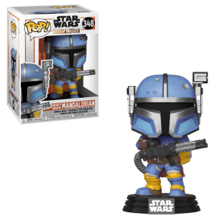 Φιγούρα Funko POP! Star Wars - The Mandalorian - Heavy Infantry Mandalorian (Metallic) #348