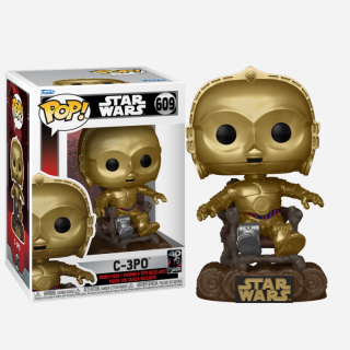 Φιγούρα Funko POP! Star Wars - Return of the Jedi (40th Anniversary) - C-3P0 (in Chair) #609
