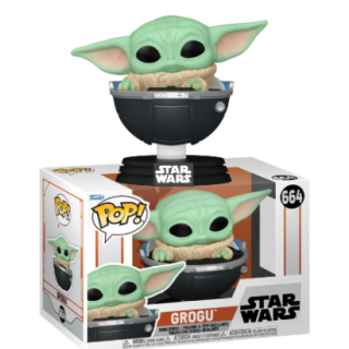 Φιγούρα Funko POP! Star Wars - Mandalorian - Grogu (in Hover Pram) #664