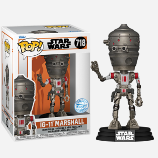 Φιγούρα Funko POP! Star Wars - The Mandalorian - IG-11 Marshall (Special Edition) #718