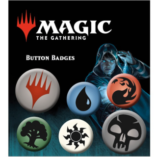 Magic the Gathering - Pin-Back Buttons 6-Pack