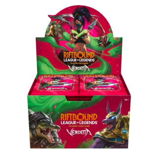 Riftbound - League of Legends TCG - Booster Box (24 Packs) - RB-04 Vendetta