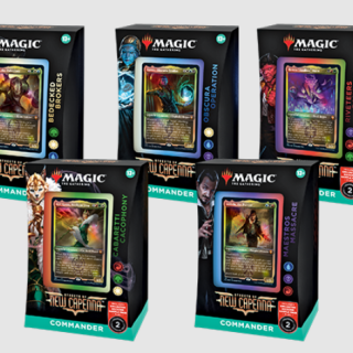 MtG TCG - Commander Deck - Streets of New Capenna - Bundle of 5