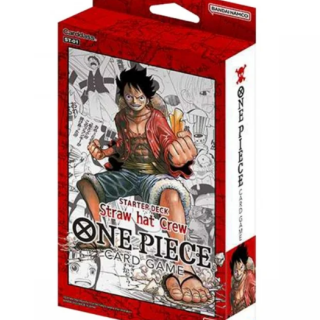 One Piece Card Game - Starter Deck - (ST01) - Straw Hat Crew (Luffy)