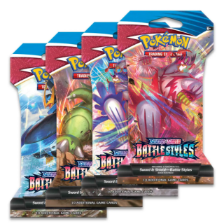 Pokemon TCG - Sleeved Booster - Sword & Shield 5 Battle Styles
