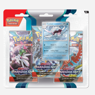 Pokemon TCG - Scarlet & Violet 4 - Paradox Rift - 3-Booster Blister - Cetitan