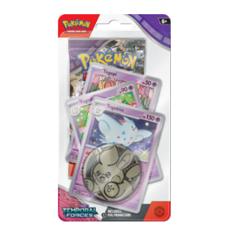 Pokemon TCG - Scarlet & Violet 5 - Temporal Forces - Premium Checklane Blister - Togekiss