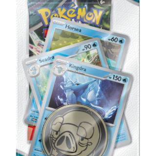 Pokemon TCG - Scarlet & Violet 6 - Twilight Masquerade - Premium Checklane Blister - Kingdra